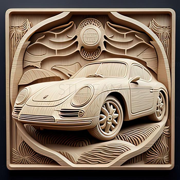 3D model Porsche 360 Cisitalia (STL)